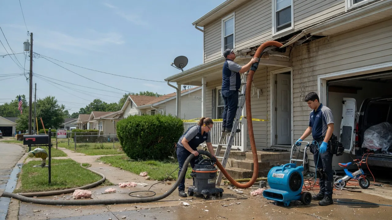 Water Damage Restoration in Constantine, MI near me